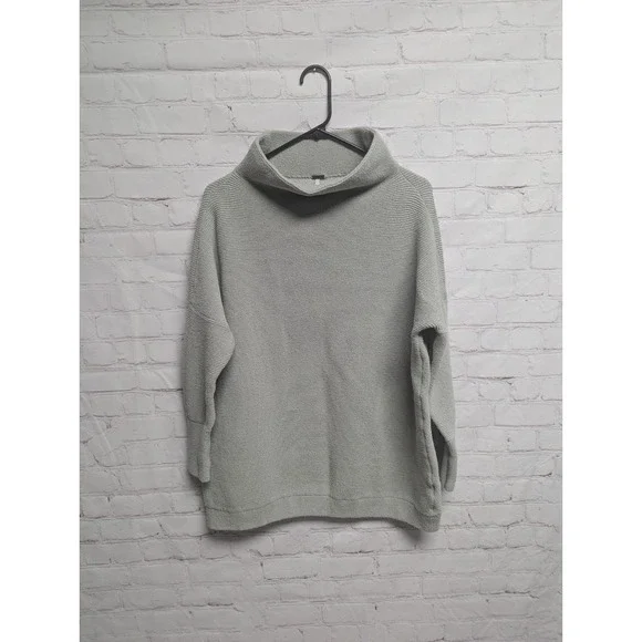 FREE PEOPLE Ottoman Slouchy Tunic in Oxide (muted mint green color) S EUC 950 - Picture 1 of 9